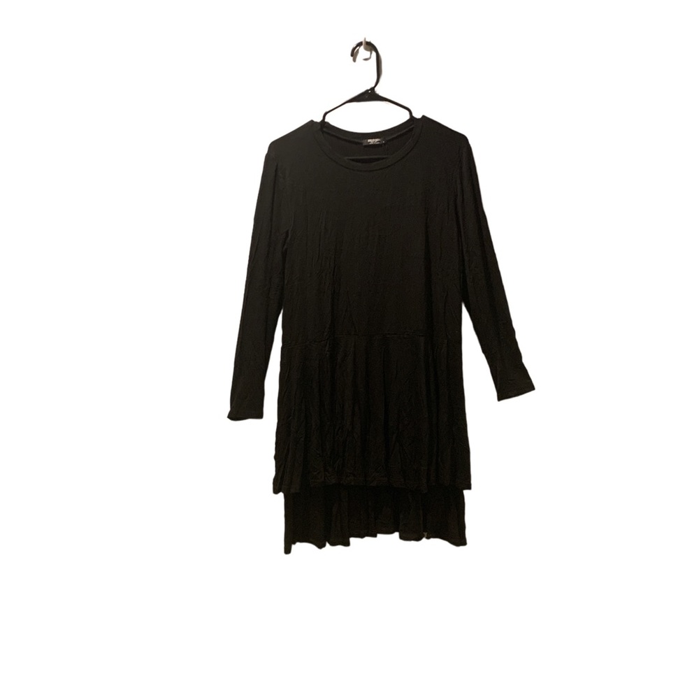 Zeagoo Casual Long Sleeve Side Split High Low Dress